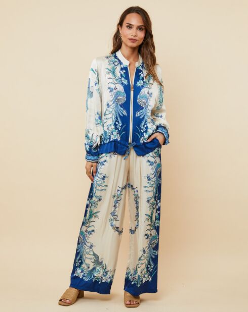 Pantalon Laura bleu