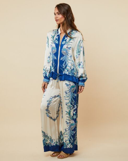 Pantalon Laura bleu