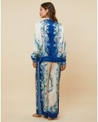 Pantalon Laura bleu