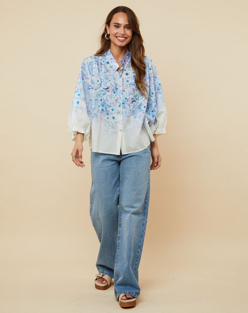 Chemise Claire bleue