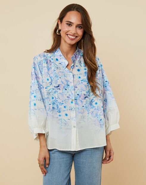 Chemise Claire bleue