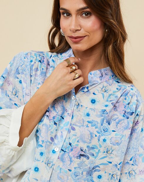 Chemise Claire bleue