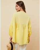 Chemise Amandine jaune