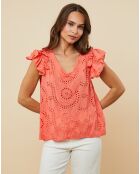 Top Jessie corail