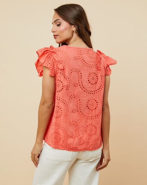 Top Jessie corail