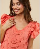 Top Jessie corail