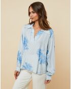 Chemise Véronique bleue