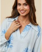 Chemise Véronique bleue