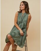 Robe Sacha vert kaki