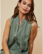 Robe Sacha vert kaki