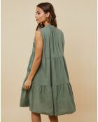 Robe Sacha vert kaki