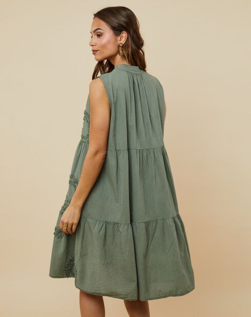 Robe Sacha vert kaki