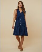 Robe Sacha bleu marine