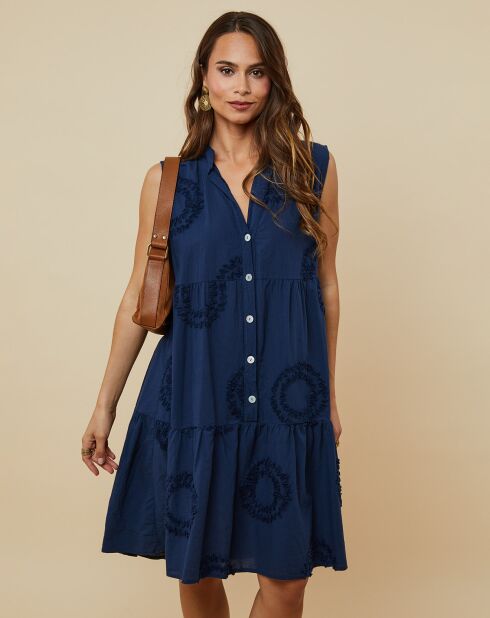 Robe Sacha bleu marine