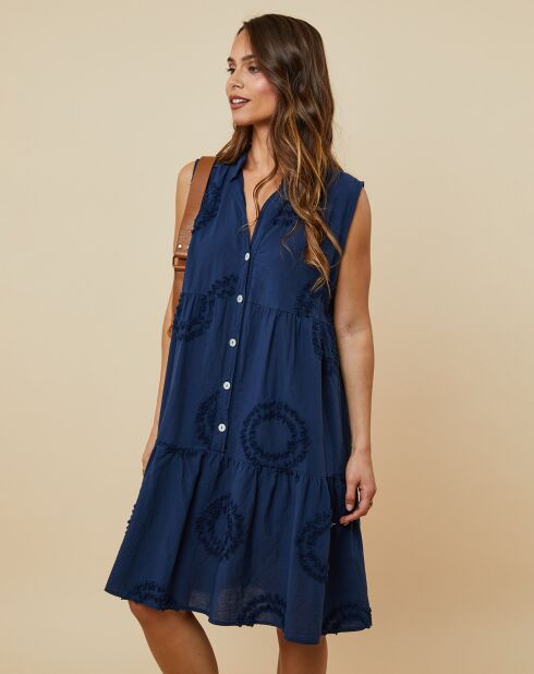 Robe Sacha bleu marine