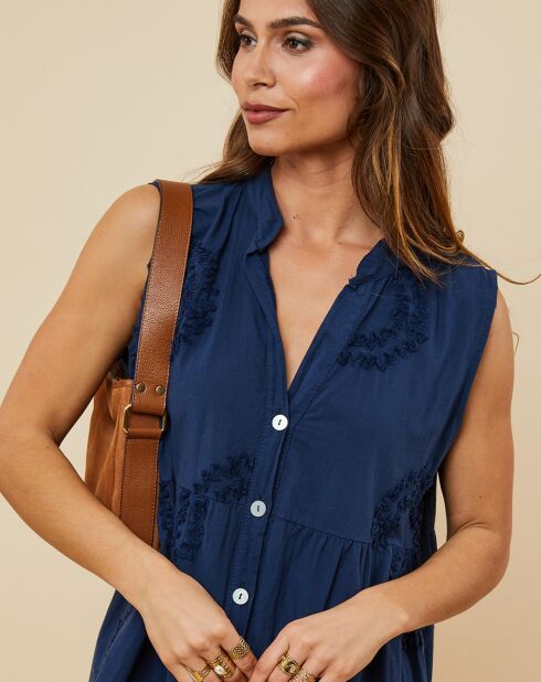 Robe Sacha bleu marine