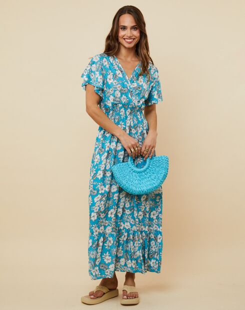 Robe Joséphine bleu ciel