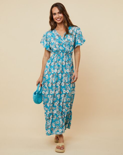 Robe Joséphine bleu ciel