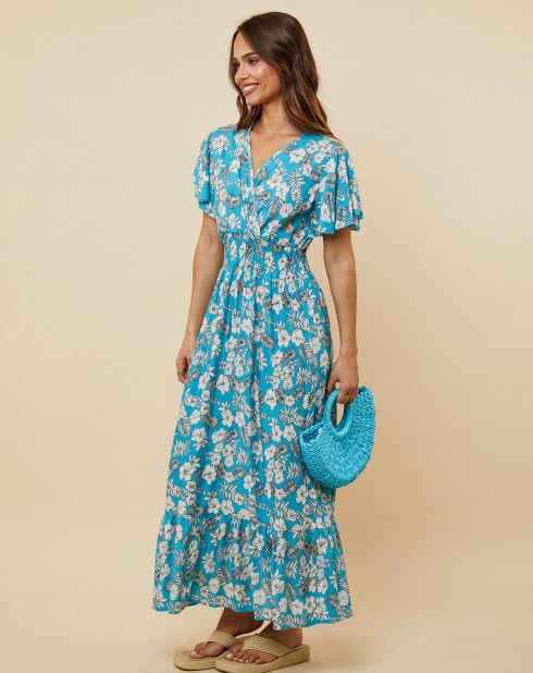 Robe Joséphine bleu ciel