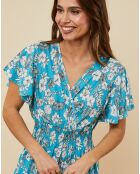 Robe Joséphine bleu ciel