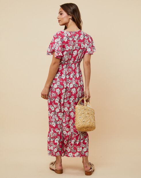 Robe Joséphine fuchsia