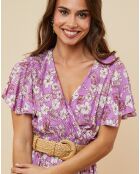 Robe Joséphine lilas