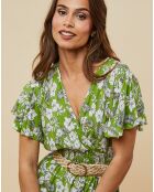 Robe Joséphine verte