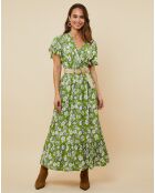 Robe Joséphine verte