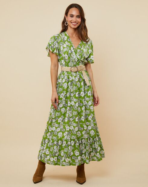 Robe Joséphine verte