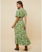 Robe Joséphine verte
