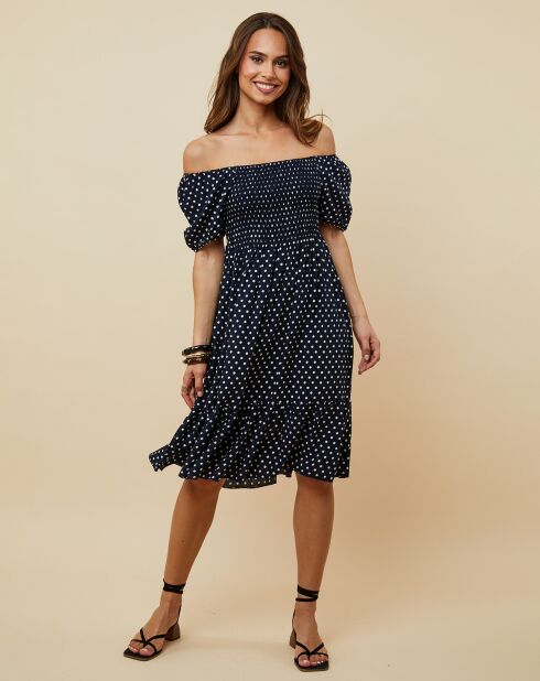 Robe Mathilde bleu marine