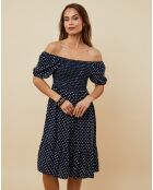 Robe Mathilde bleu marine
