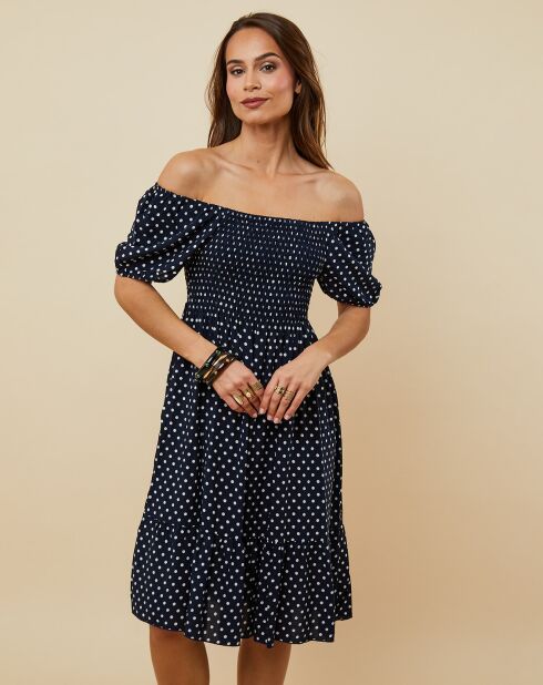 Robe Mathilde bleu marine