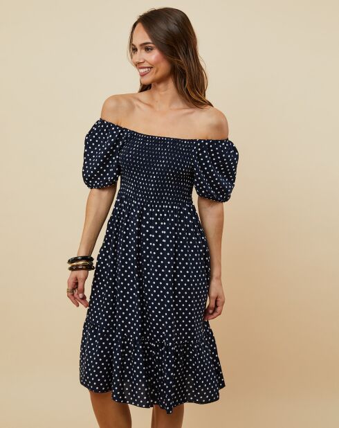 Robe Mathilde bleu marine