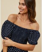 Robe Mathilde bleu marine