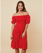 Robe Mathilde rouge