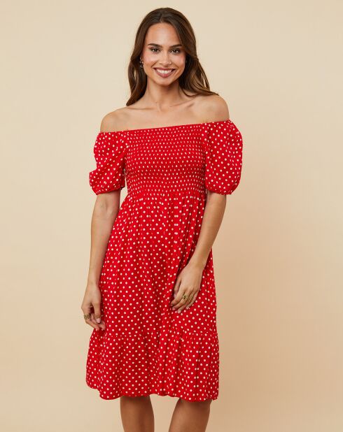 Robe Mathilde rouge