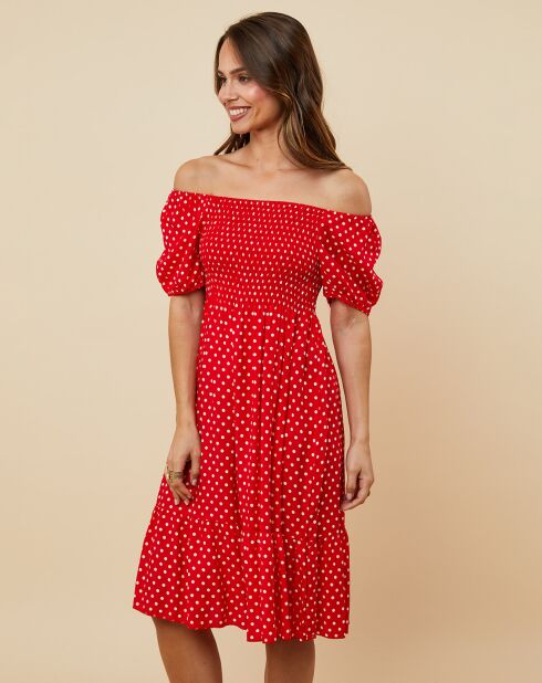 Robe Mathilde rouge