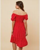 Robe Mathilde rouge