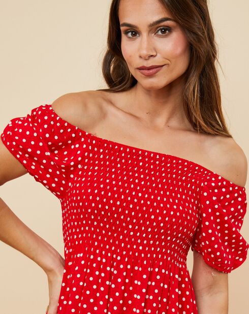 Robe Mathilde rouge