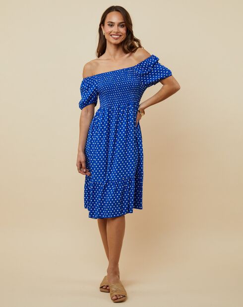 Robe Mathilde bleu royal