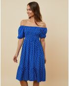 Robe Mathilde bleu royal