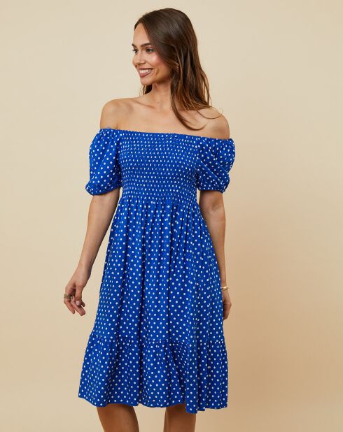 Robe Mathilde bleu royal