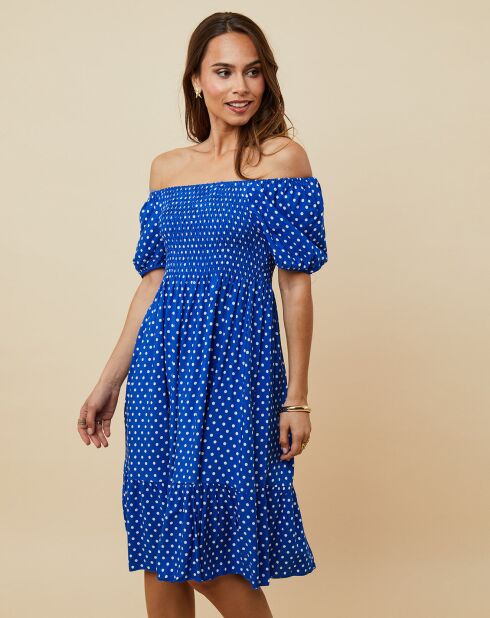 Robe Mathilde bleu royal
