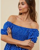 Robe Mathilde bleu royal