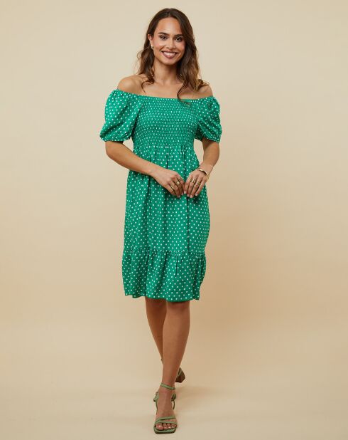Robe Mathilde verte