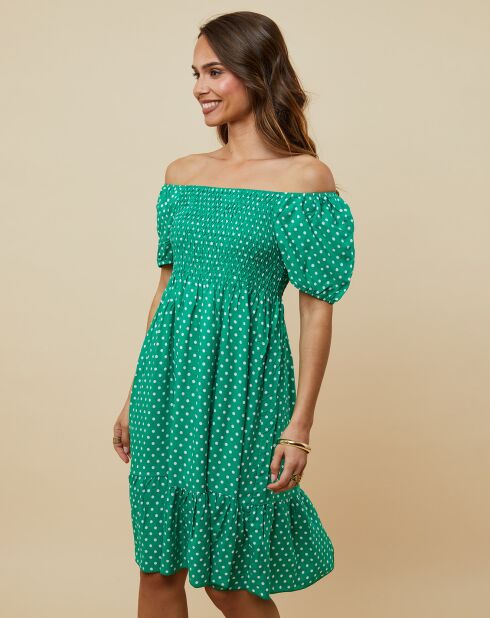 Robe Mathilde verte