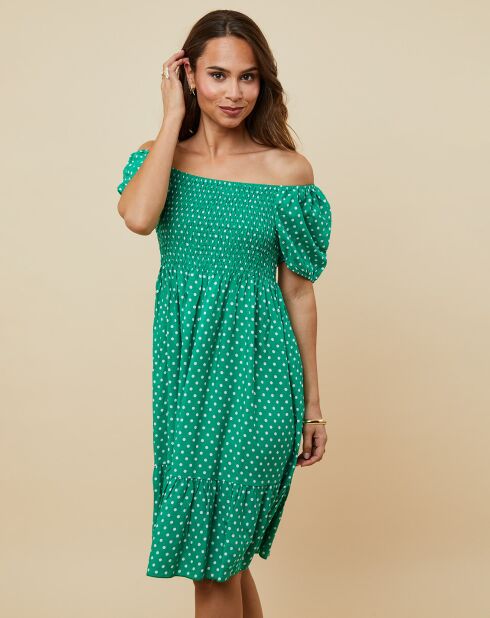 Robe Mathilde verte