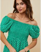 Robe Mathilde verte