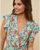 Robe Alicia verte